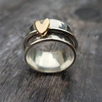 Melly - Bague en argent Amor