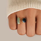 Bague Enroulée Unique et Pure pour un Style Élégant