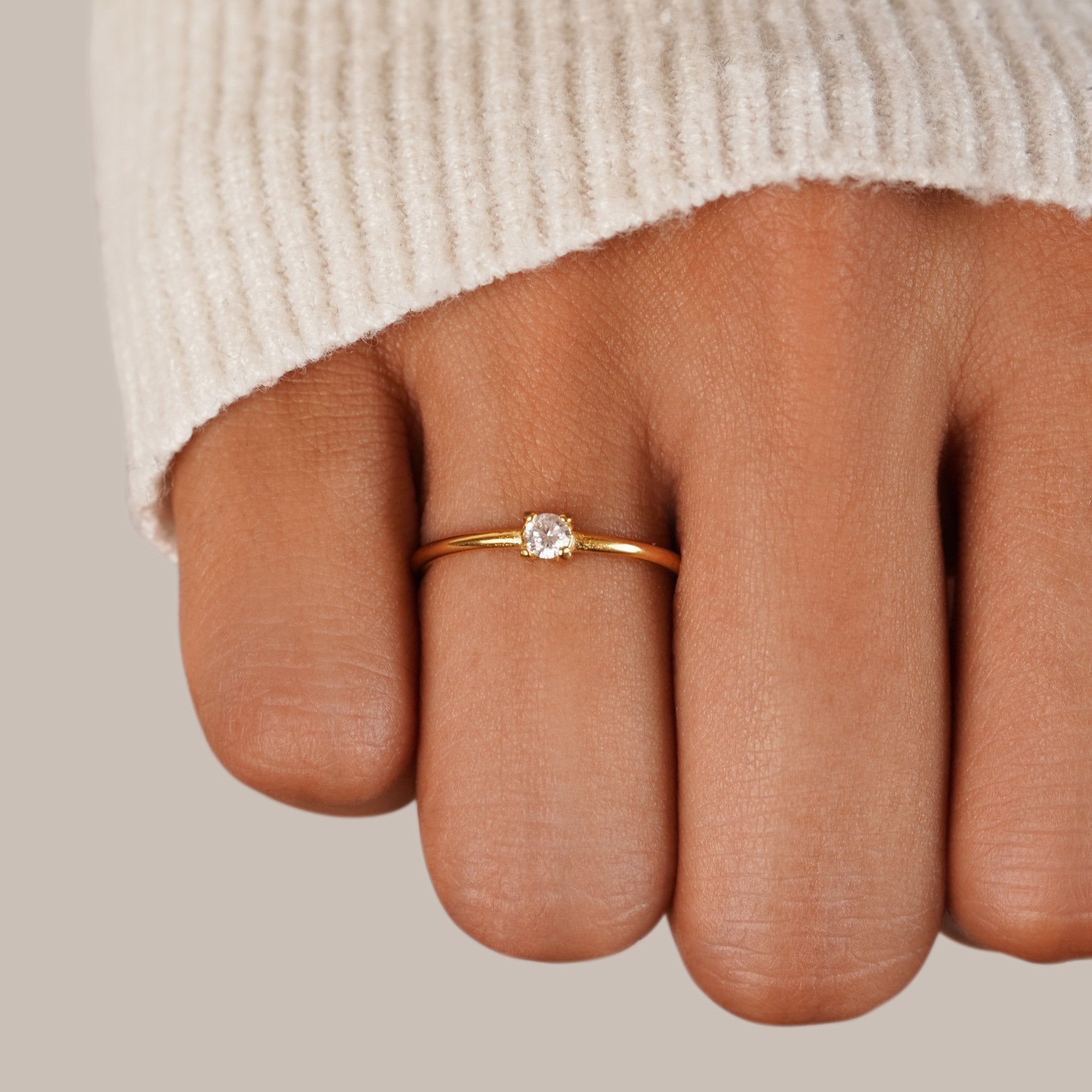 Élégance™ | Bague de naissance personnalisée