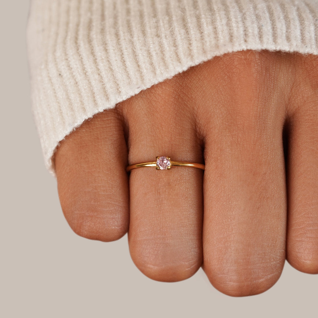 Élégance™ | Bague de naissance personnalisée