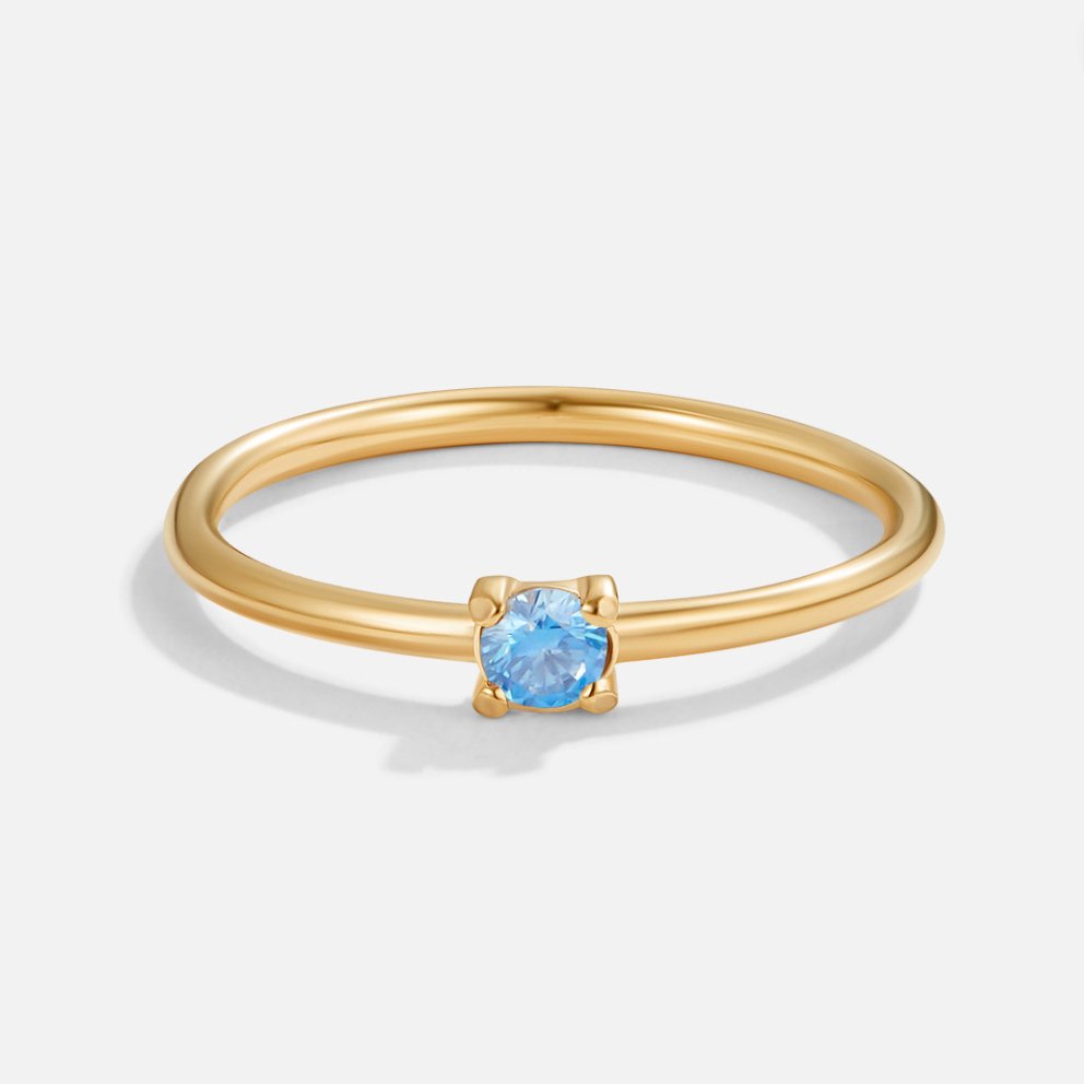 Élégance™ | Bague de naissance personnalisée