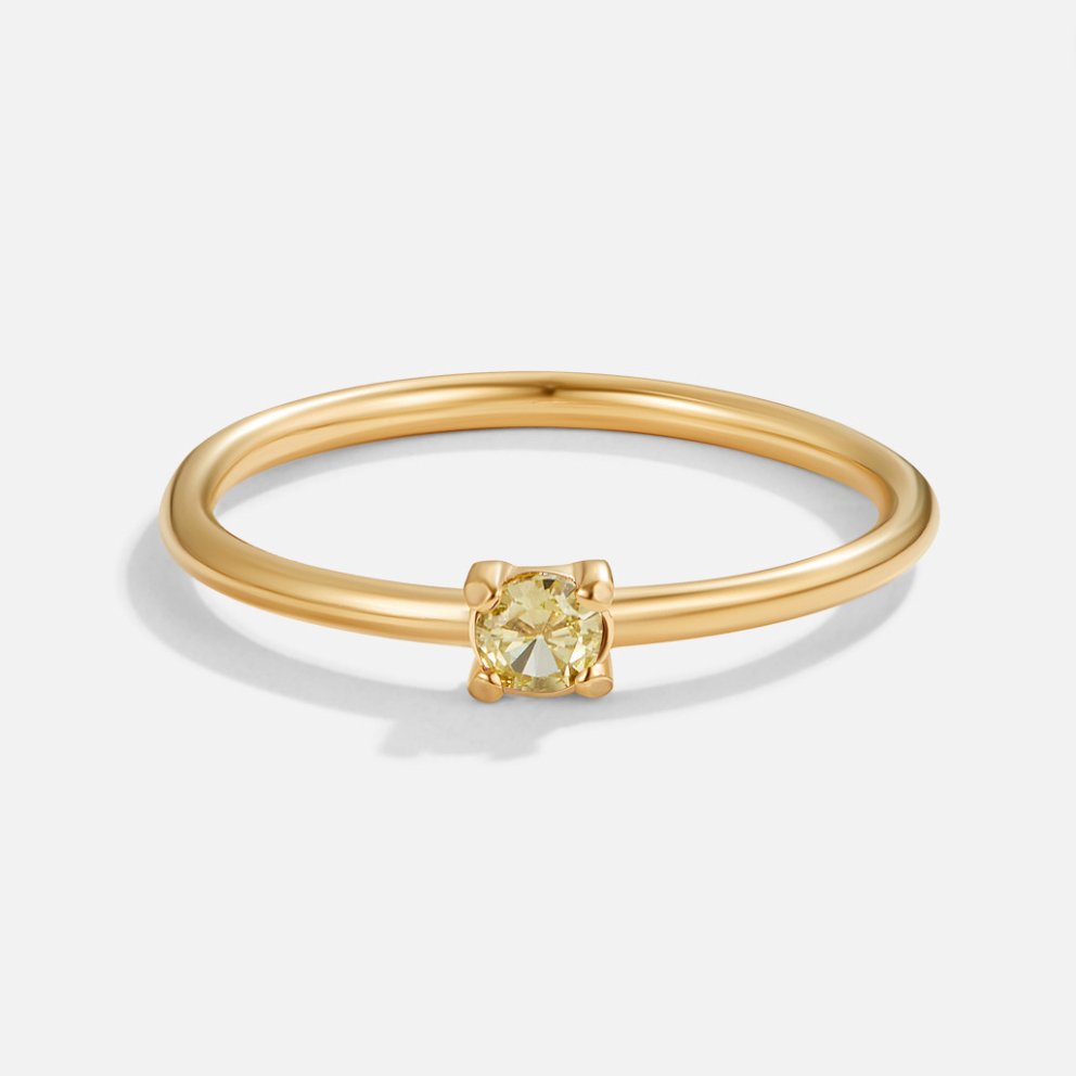 Élégance™ | Bague de naissance personnalisée