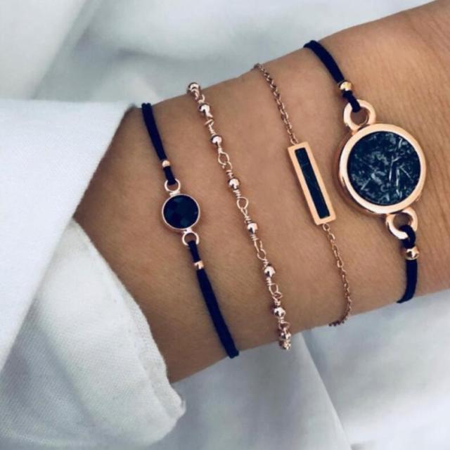 Joy - Ensemble exclusif de 5 bracelets de haute qualité