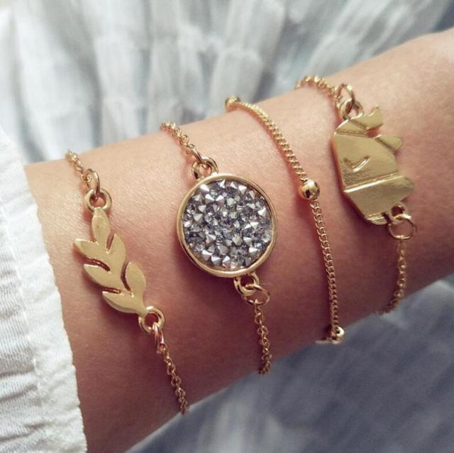 Joy - Ensemble exclusif de 5 bracelets de haute qualité